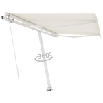 Tenda da Sole Automatica Autoportante 300x250 cm Crema