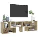 Mobile TV Rovere Sonoma 149x30x52 cm in Truciolato