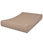 Lettino Prendisole in Polyrattan Beige