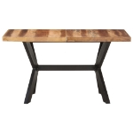 Tavolo da Pranzo 140x70x75 cm Legno Massello Finitura Sheesham