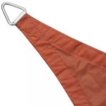 Parasole a Vela Oxford Quadrato 3,6x3,6 m Terracotta