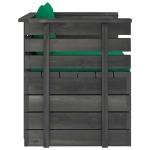 Set Divani da Giardino Pallet 12 pz con Cuscini Massello Pino