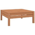 Set Salotto da Giardino 5 pz in Legno Massello di Pino Miele