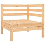 Set Salotto da Giardino 12 pz in Legno Massello di Pino