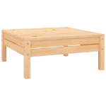 Set Salotto da Giardino 10 pz in Legno Massello di Pino