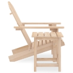 Sedia da Giardino Adirondack con Tavolino in Legno Abete