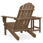 Sedia Adirondack con Tavolo Abete Massello Marrone