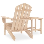 Sedia da Giardino Adirondack con Tavolino in Legno Abete