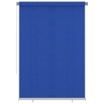 Tenda a Rullo per Esterni 160x230 cm Blu HDPE