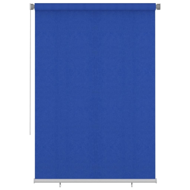 Tenda a Rullo per Esterni 160x230 cm Blu HDPE