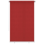 Tenda a Rullo per Esterni 140x230 cm Rossa HDPE