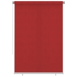 Tenda a Rullo per Esterni 160x230 cm Rossa HDPE