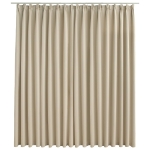 Tenda Oscurante con Ganci Beige 290x245 cm