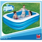 Bestway Piscina Rettangolare 211x132x46 cm Blu