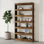 Libreria/Divisorio Rovere 100x30x198 cm in Legno Multistrato