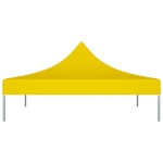 Tetto per Tendone per Feste 2x2 m Giallo 270 g/m²