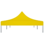 Tetto per Tendone per Feste 6x3 m Giallo 270 g/m²