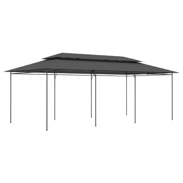 Gazebo 600x298x270 cm Antracite