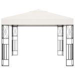 Gazebo 3x3 m Crema in Tessuto