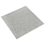 Quadrotte di Moquette 20 pz 5 m² 50x50 cm Grigio Chiaro