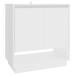 Credenza Bianca 70x41x75 cm in Truciolato