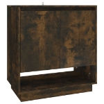 Credenza Rovere Fumo 70x41x75 cm in Truciolato