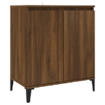 Credenza Rovere Marrone 60x35x70 cm in Legno Ingegnerizzato