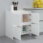 Credenza Bianca 70x41x75 cm in Truciolato