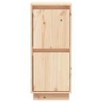 Credenze 2 pz 31,5x34x75 cm in Legno Massello di Pino