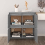 Credenza Grigio Sonoma 70x41x75 cm in Truciolato