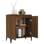 Credenza Rovere Marrone 60x35x70 cm in Legno Ingegnerizzato