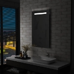 Specchio da Parete a LED per Bagno 60x100 cm