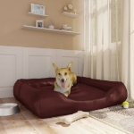 Cuccia per Cani Marrone 120x100x27 cm in Similpelle