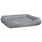 Cuccia per Cani Grigio Chiaro 80x68x23 cm Similpelle