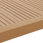 Profili Angolari per Decking in WPC  5pz 170cm Colore Teak