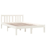 Giroletto Bianco in Legno Massello 120x190 cm 4FT Small Double