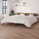 Giroletto Marrone Miele in Legno Massello di Pino 200x200 cm