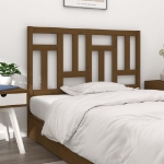 Testiera Letto Miele 205,5x4x100 cm in Legno Massello di Pino