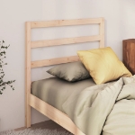 Testiera per Letto 106x4x100 cm in Legno Massello di Pino