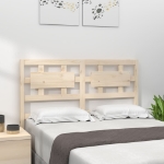 Testiera per Letto 145,5x4x100 cm in Legno Massello di Pino