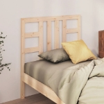 Testiera per Letto 81x4x100 cm in Legno Massello di Pino