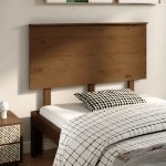 Testiera per Letto Miele 124x6x82,5cm in Legno Massello di Pino