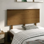 Testiera per Letto Miele 139x6x82,5cm in Legno Massello di Pino