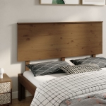 Testiera per Letto Miele 154x6x82,5cm in Legno Massello di Pino