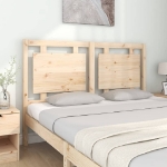 Testiera per Letto 145,5x4x100 cm in Legno Massello di Pino