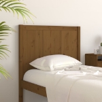 Testiera per Letto Miele 80,5x4x100cm in Legno Massello di Pino