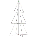 Albero di Natale a Cono 300 LED per Interni Esterni 120x220 cm