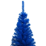 Set Albero Natale Artificiale con LED e Palline Blu 240 cm PVC