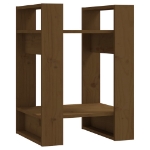 Libreria/Divisorio Miele 41x35x57 cm in Legno Massello di Pino