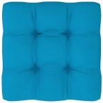 Cuscino per Divano Pallet Blu 58x58x10 cm